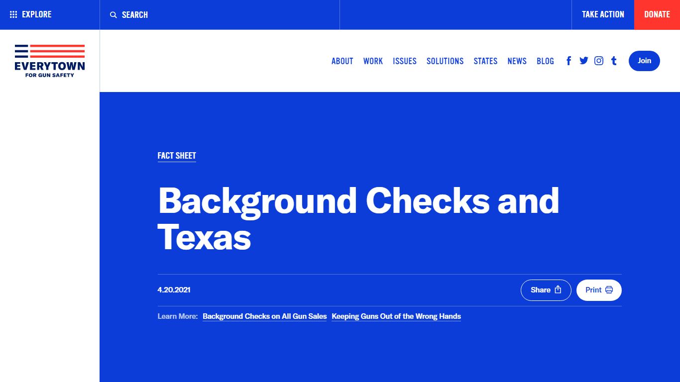 Background Checks and Texas | Everytown | Everytown